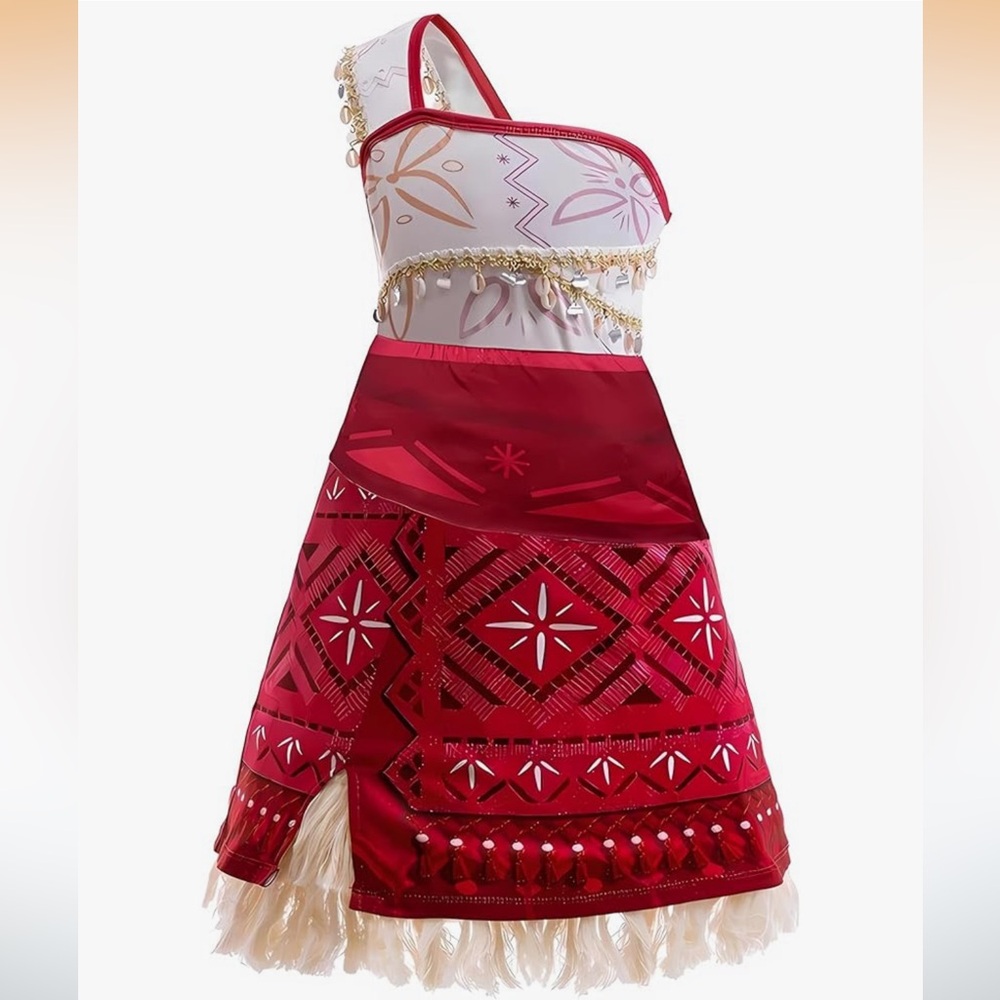 NEW Moana Costume Dress 5-6 Years